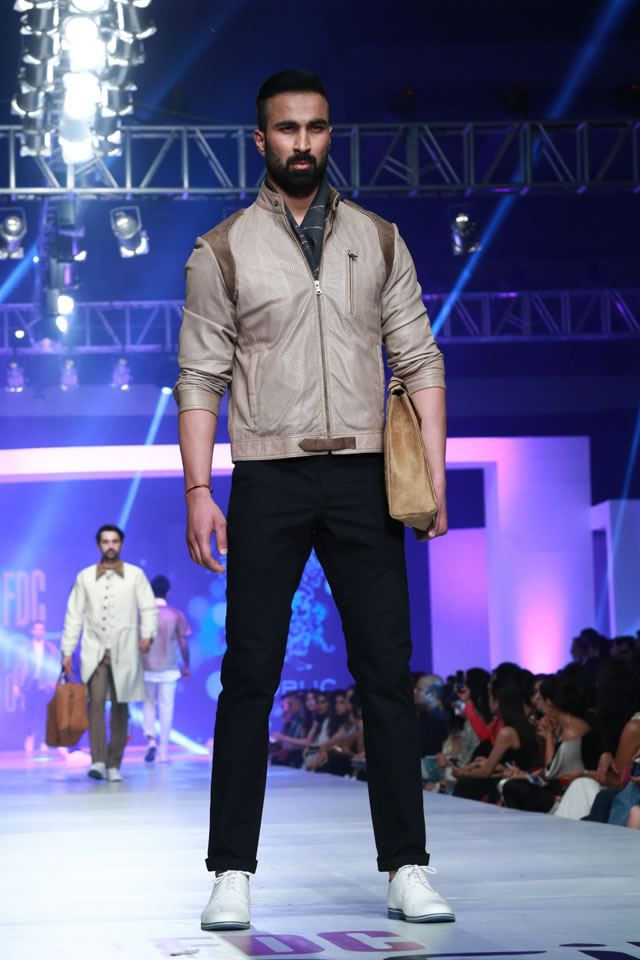 REPUBLIC BY OMAR FAROOQ AT COLLECTION PFDC 2015 Sunsilk Fashion Week