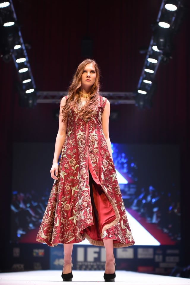 RANA NOMAN HAQ  International Fashion Festival Bridal 2015 Collection