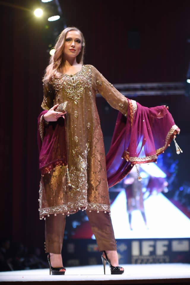 RANA NOMAN HAQ  International Fashion Festival 2015 Bridal Collection