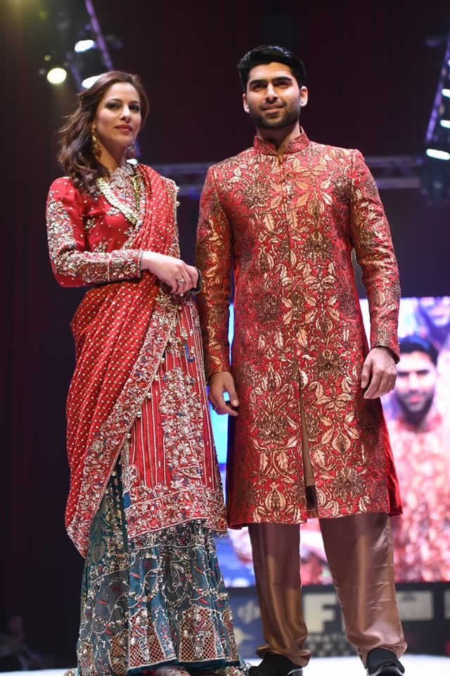 2015 Latest RANA NOMAN HAQ  Bridal International Fashion Festival Collection