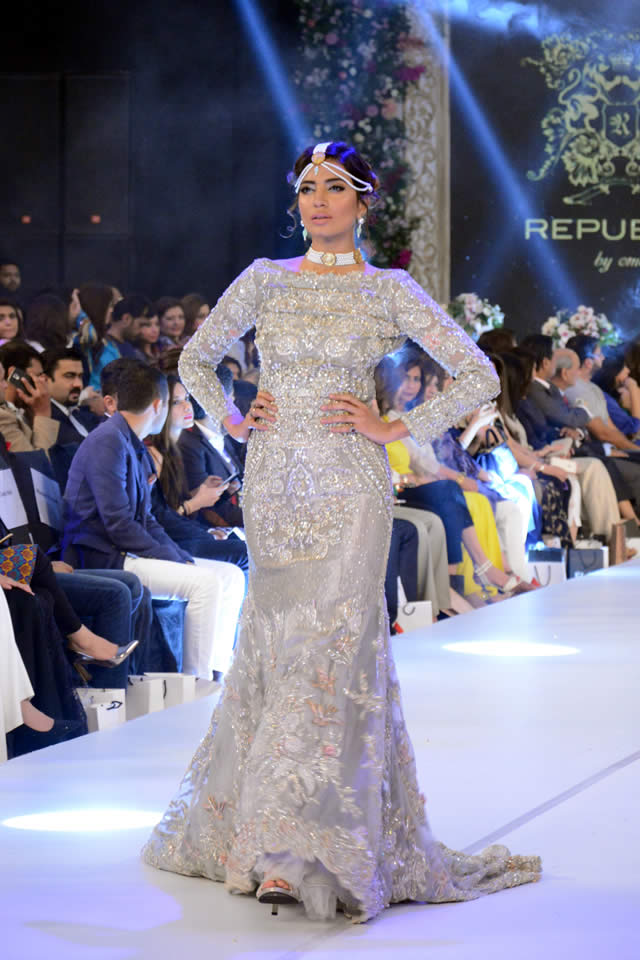 Omar Farooq Collection PFDC Loreal Paris Bridal Week 2015 Pics
