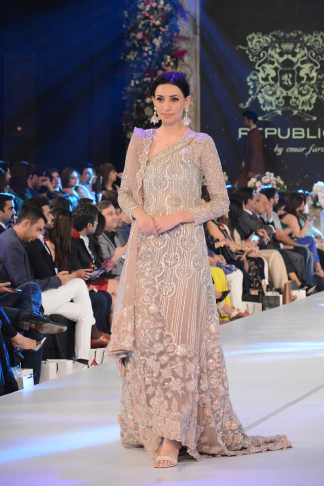 2015 PFDC Loreal Paris Bridal Week Omar Farooq Fall/Winter Dresses Picture Gallery