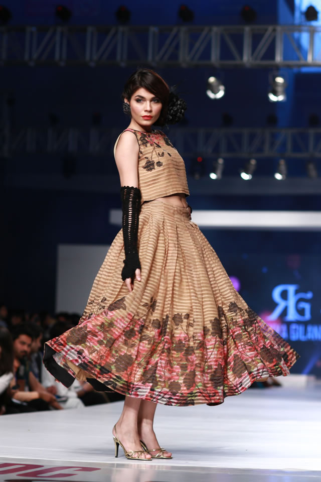 PFDC Latest SHIRIN HASSAN â€˜ROCK N ROLLAâ€™ 2015 Collection