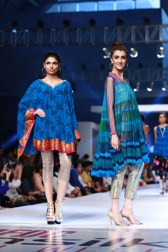 PFDC SHIRIN HASSAN â€˜ROCK N ROLLAâ€™ 2015 Sunsilk Fashion Week Collection