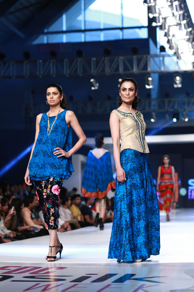 PFDC SHIRIN HASSAN â€˜ROCK N ROLLAâ€™ Sunsilk Fashion Week Collection