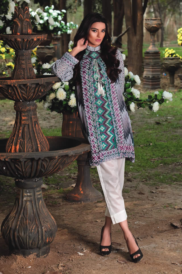 2015 Latest Lawn SNM Spring Summer Collection