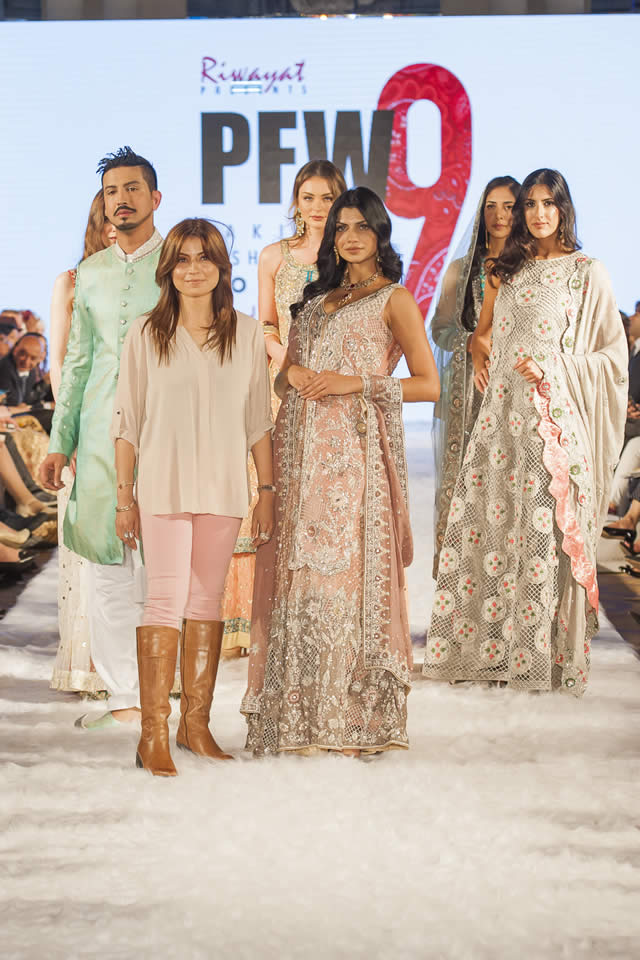 2016 Sadaf Amir Pakistan Fashion Week 9 collection Pics