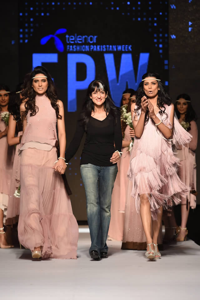 Telenor Fashion Pakistan Week Sadaf Malaterre Collection Photos