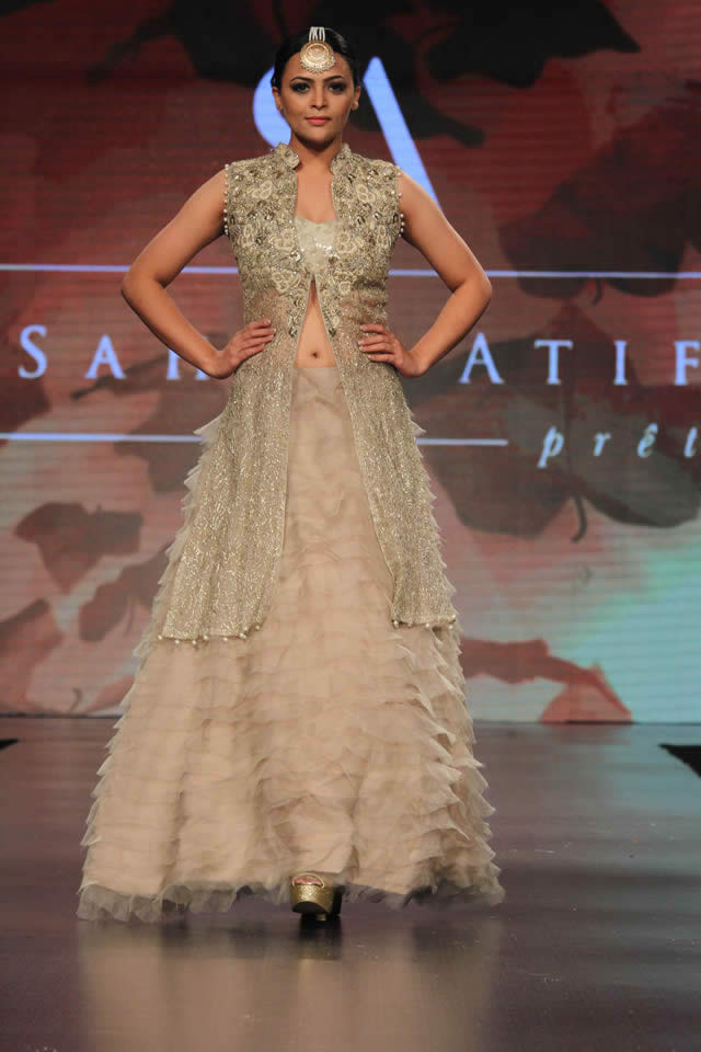 2015 Shaan-e-Pakistan Fashion Show Sahar Atif Summer Collection Images