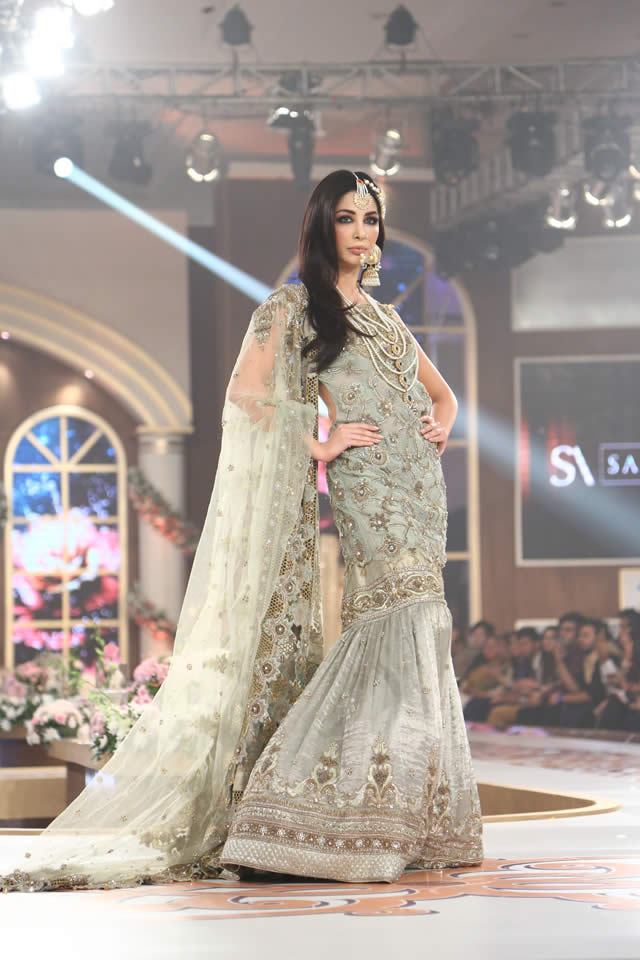 Sahar Atif Bridal Dresses at Telenor Bridal Couture Week 2015