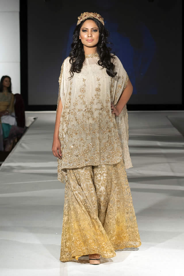 2015 Pakistan Fashion Extravaganza London Saira Rizwan Dresses Collection
