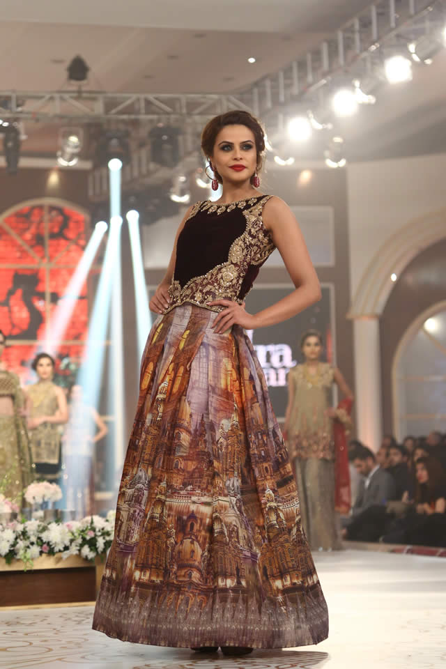 Saira Rizwan Bridal Collection at TBCW 2015