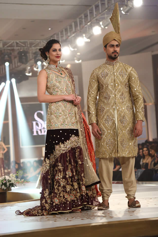 2015 Bridal Couture Week Saira Rizwan Dresses Collection Photos