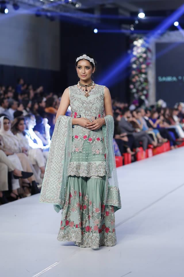 2015 PFDC Loreal Paris Bridal Week Saira Shakira Fall/Winter Collection Images