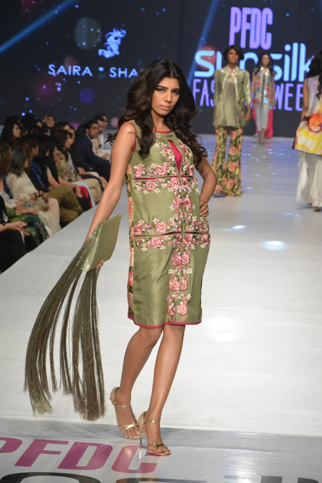 Saira Shakira PFDC Sunsilk Fashion Week collection 2015 Photo Gallery