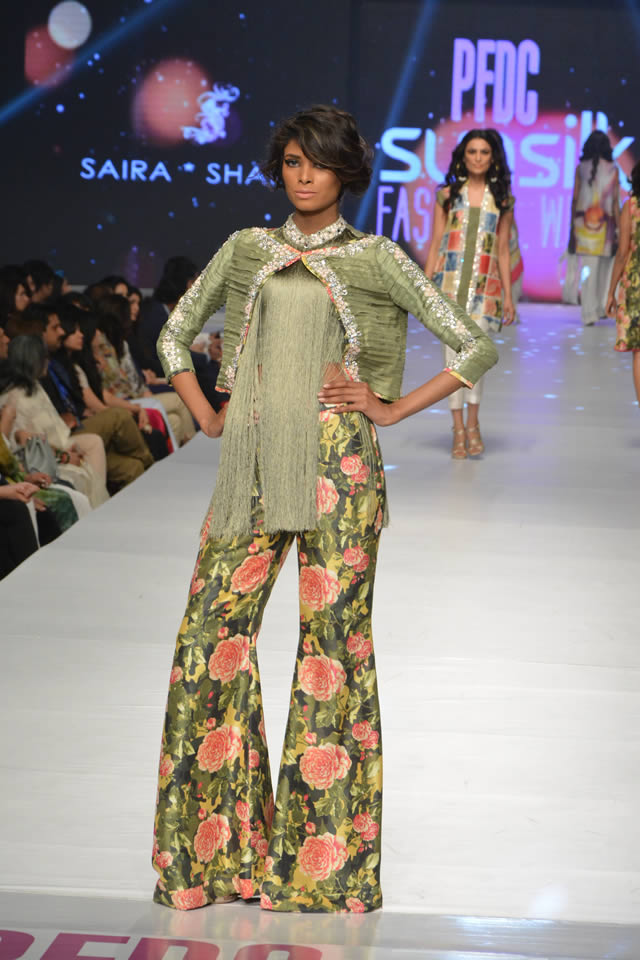 PFDC Sunsilk Fashion Week Saira Shakira SS Collection 2015
