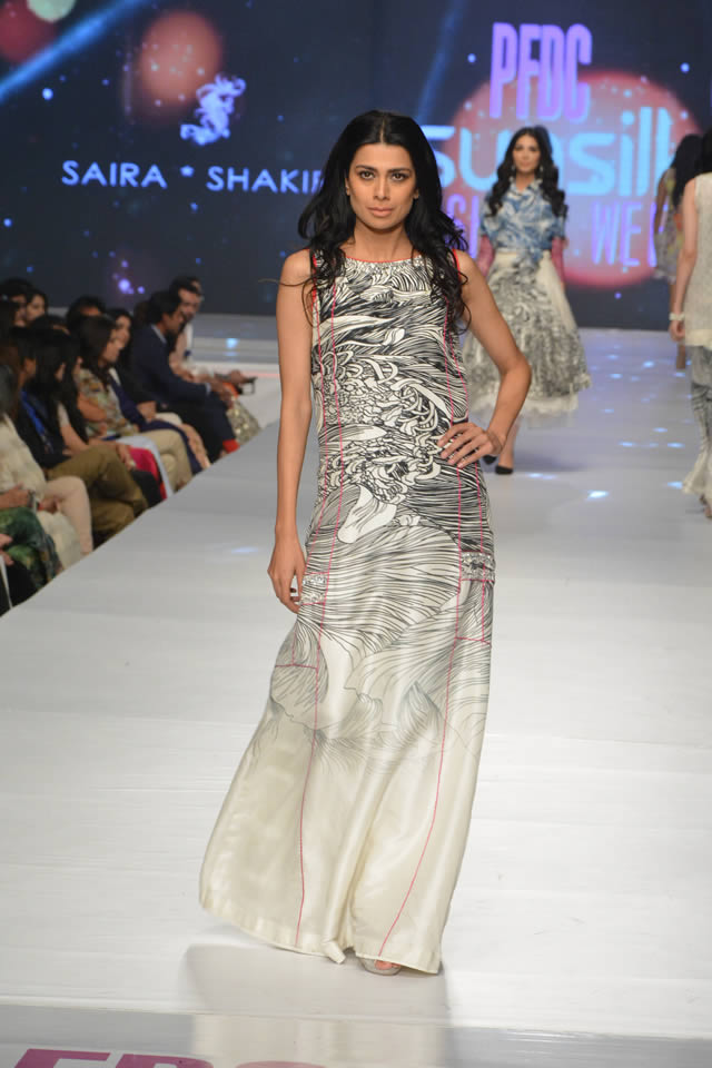 Saira Shakira PFDC Sunsilk Fashion Week collection 2015 Gallery