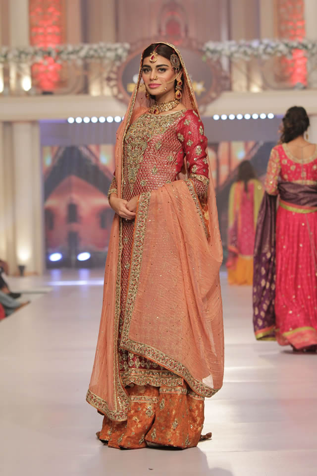 Telenor Bridal Couture Week 2015 Sana Abbas Bridal Dresses