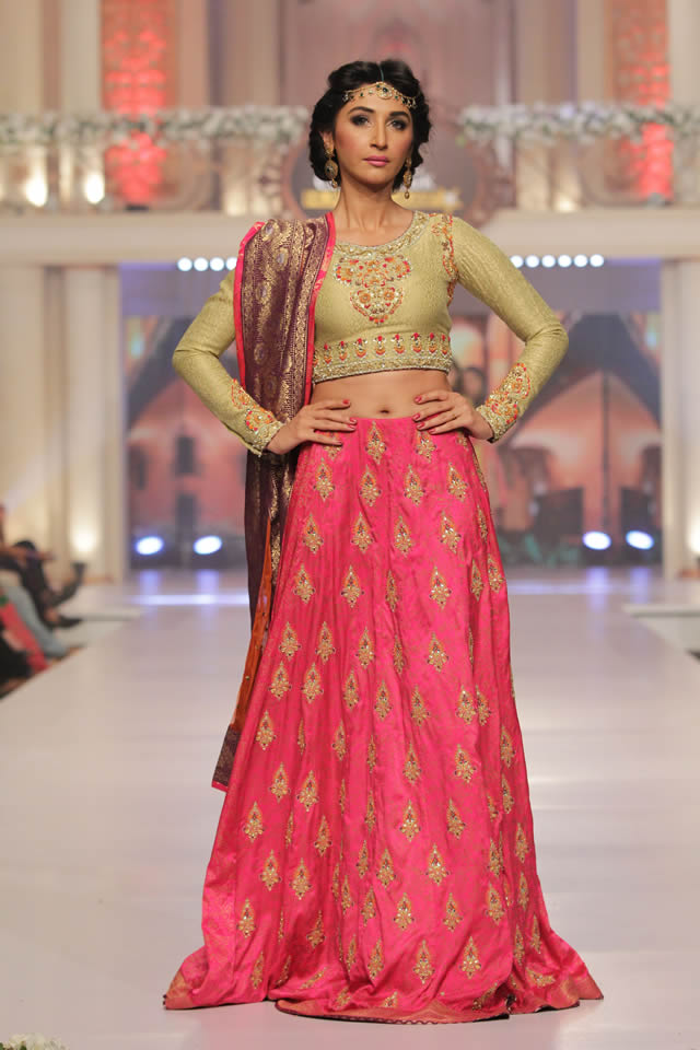 Telenor Bridal Couture Week 2015 Sana Abbas Wedding Colleciton