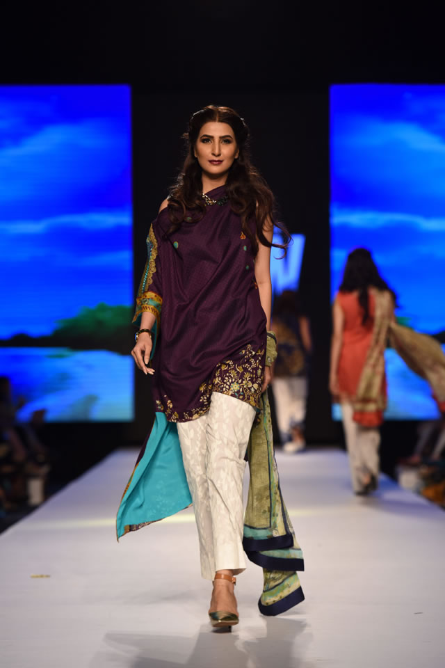 SANIA MASKATIYA FOR ALKARAM Spring & Summer 2015  Collection