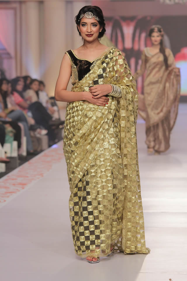 Telenor bridal couture week 2015 Sarah Gandapur Collection
