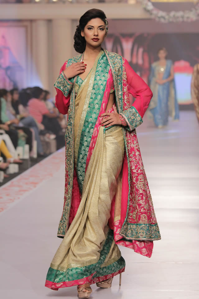 Telenor bridal couture week 2015 Sarah Gandapur Dresses