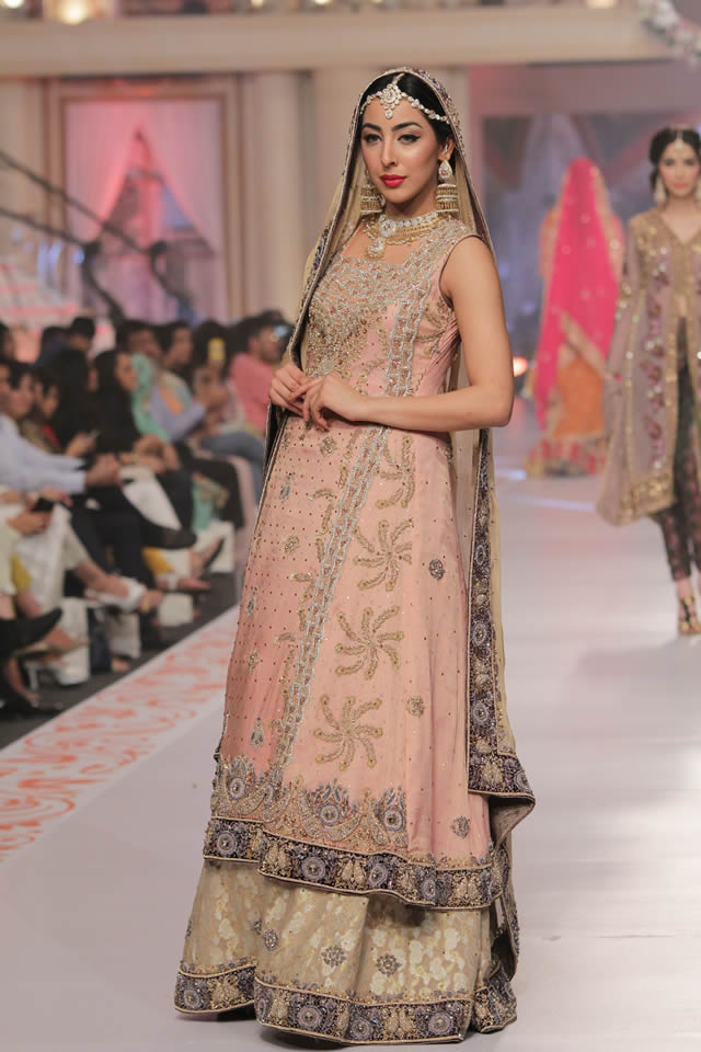 2015 Telenor bridal couture week Sarah Gandapur Formal Dresses