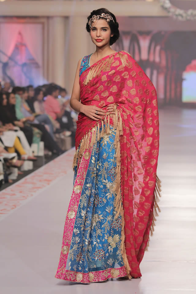 2015 Telenor bridal couture week Sarah Gandapur wedding Dresses