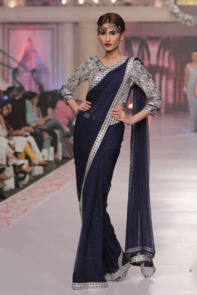 Telenor bridal couture week 2015 Sarah Gandapur Formal Collection