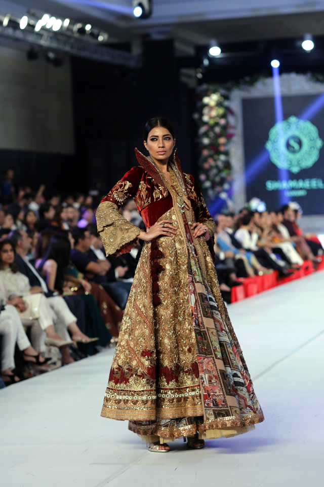 2015 PFDC Loreal Paris Bridal Week Shamaeel Ansari Formal Collection Pictures