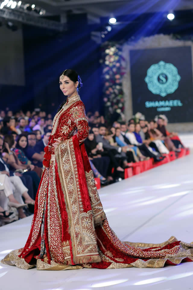 PFDC Loreal Paris Bridal Week 2015 Shamaeel Ansari Dresses Gallery