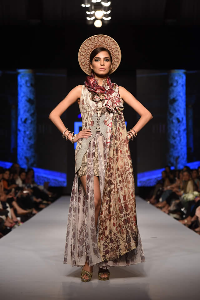 2015 Telenor Fashion Pakistan Week Shamaeel Ansari Dresses