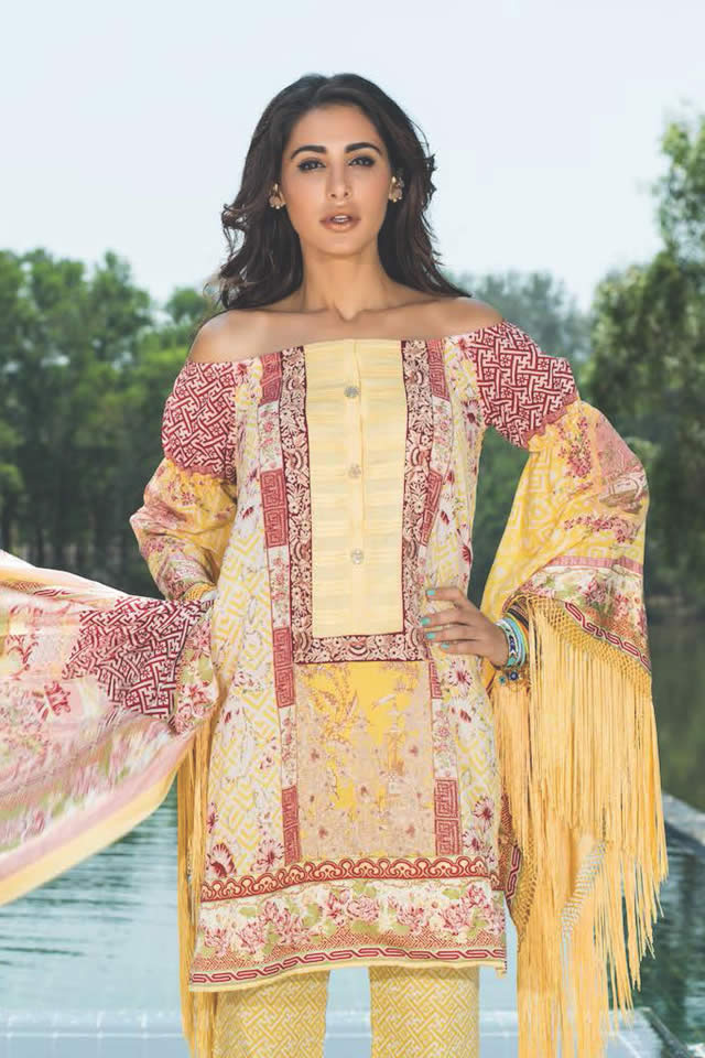 Shariq Textiles Summer Lawn collection 2016 Images