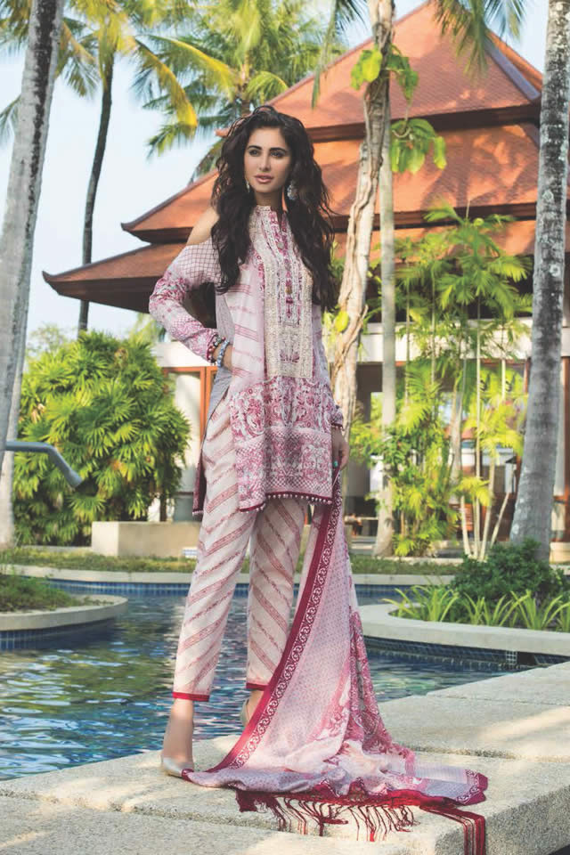 Shariq Textiles Summer Lawn Dresses collection 2016 Gallery