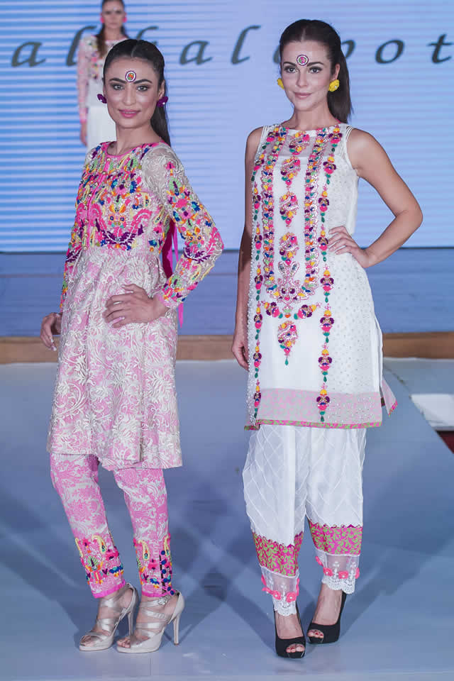 Pakistan Fashion Week 8 London 2015 Somal Halepoto Formal Dresses