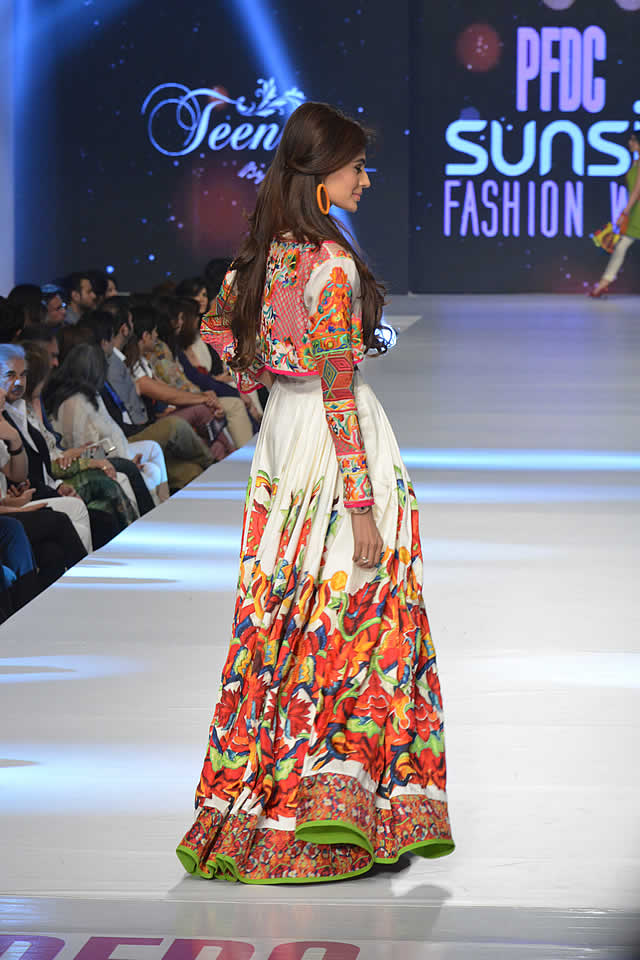 Teena by Hina Butt PFDC Sunsilk Fashion Week Collection 2015