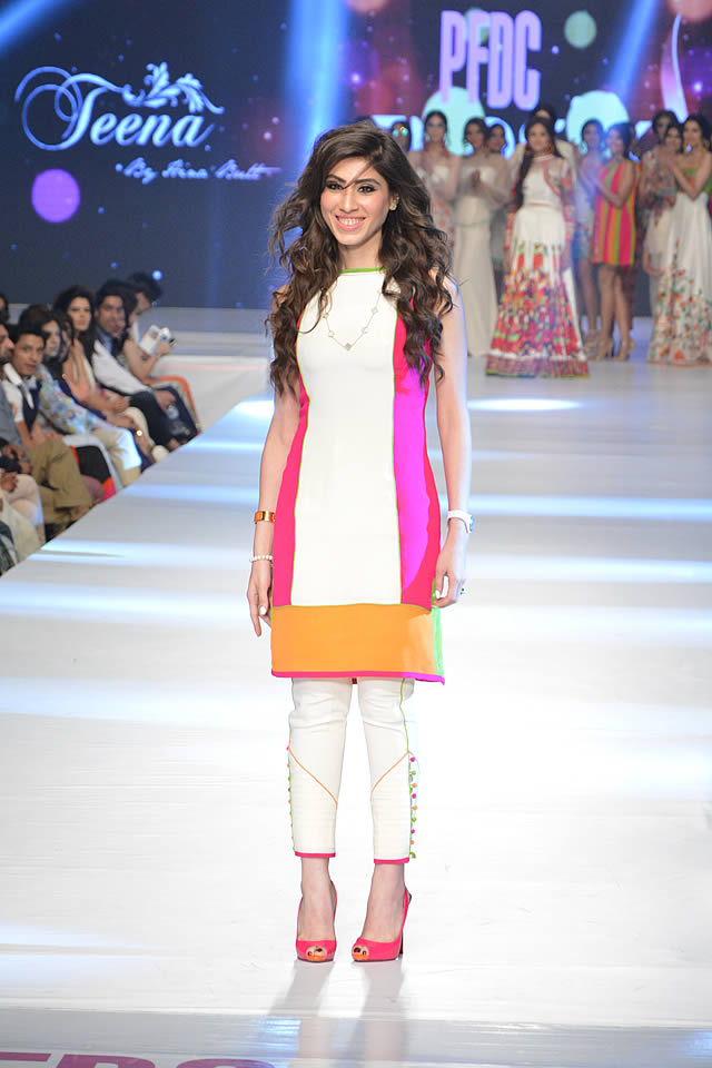 PFDC Sunsilk Fashion Week Teena by Hina Butt Collection Photo Gallery