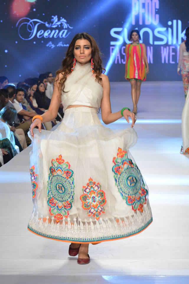 Teena by Hina Butt PFDC Sunsilk Fashion Week collection 2015 Gallery