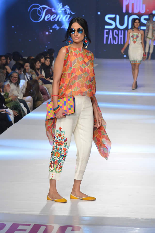 2015 Teena by Hina Butt Dresses collection