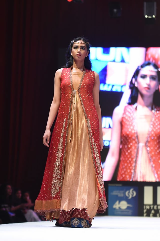 International Fashion Festival Doha 2015 Uzma Babar Summer Dresses