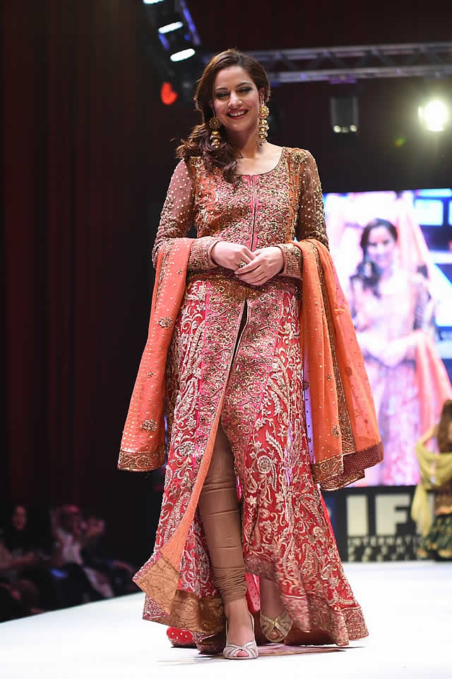 International Fashion Festival Doha 2015 Uzma Babar Bridal Collection
