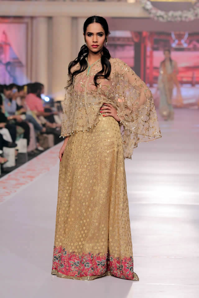 2015 Telenor Bridal Couture Week Uzma Babar Dresses Collection Photos