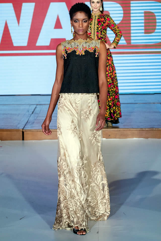 Fashion Designer Warda Prints Collection Pakistan Fashion Week 8 London 2015