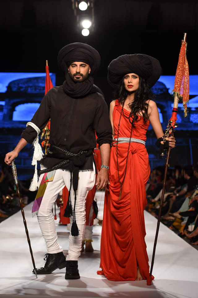 YBQ Summer collection at Telenor Fashion Pakistan Week 2015