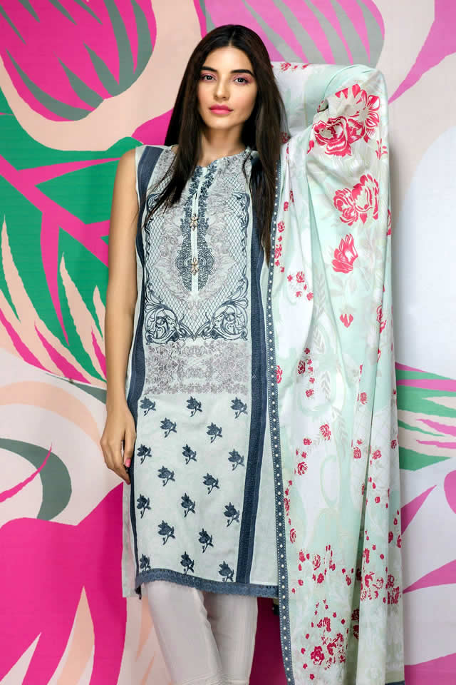 khaadi Lawn Dresses collection 2016 Images