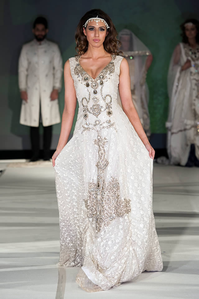 Designer Kuki Concept Dresses Pakistan Fashion Extravaganza London 2015 Photo Gallery