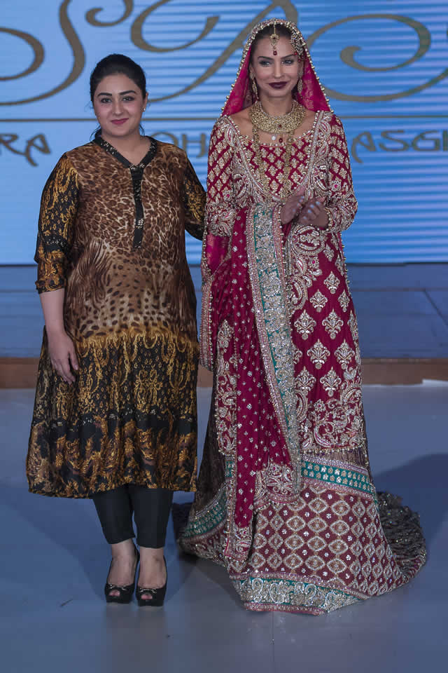 2015 Pakistan Fashion Week 8 London Sara Rohale Asghar Formal Dresses Pics