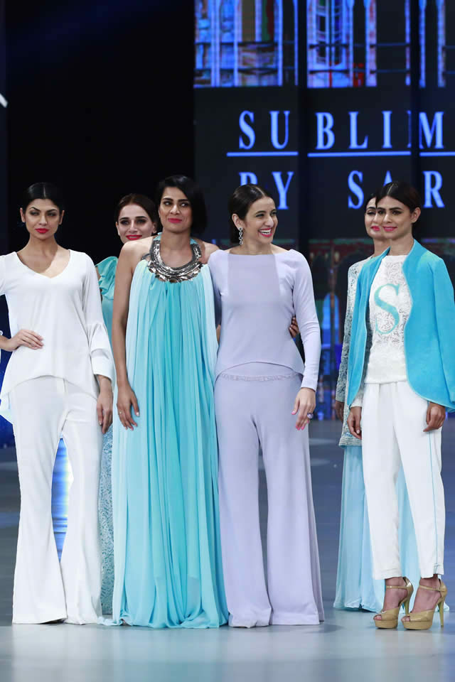 2016 PFDC Sunsilk Fashion Week Sublime by Sara Latest Dresses Picture Gallery