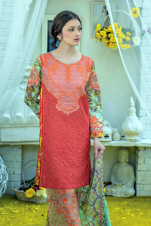 Ali Xeeshan Summer Lawn Dresses collection 2016 Gallery