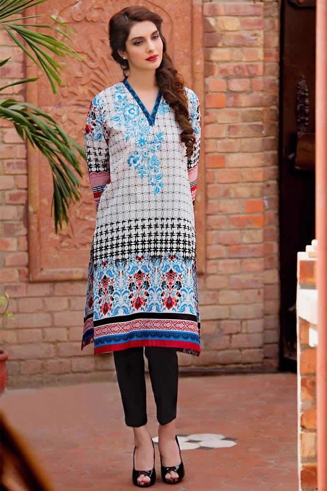 Zeen Summer Lawn Dresses collection 2016 Images